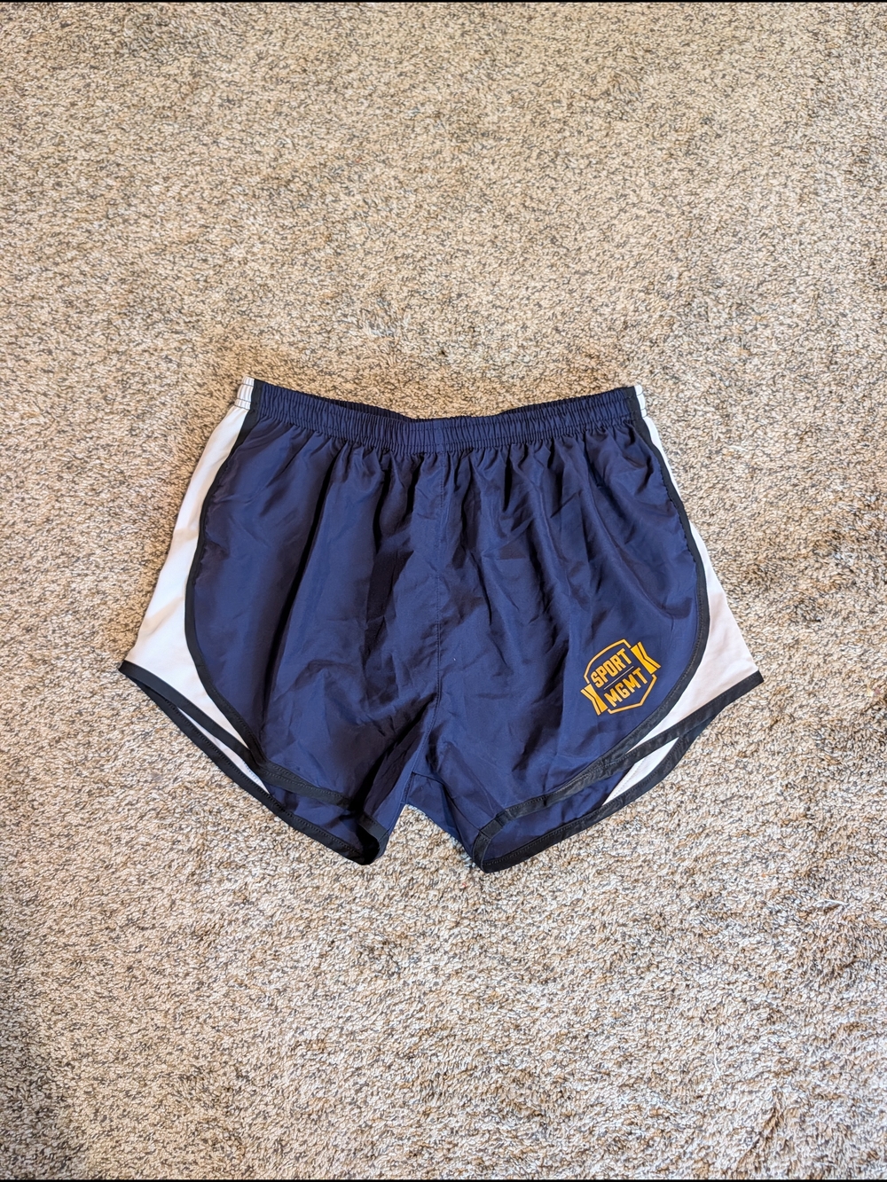Women's Navy Running Shorts